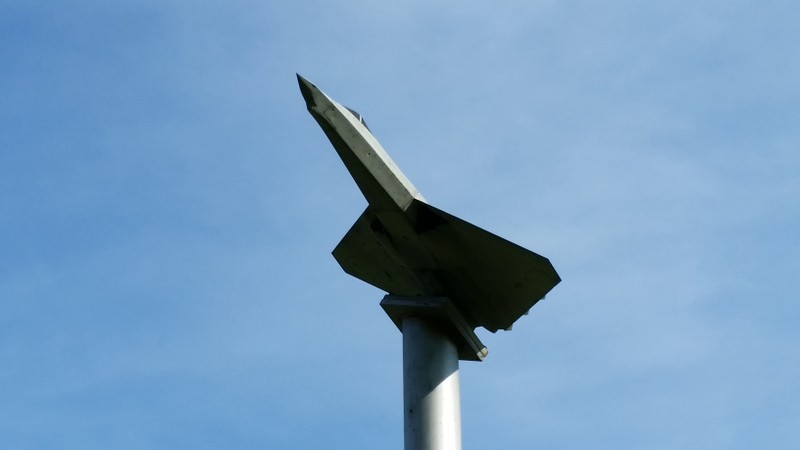Illustration for article titled YF-23 wind tunnel model